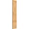 Ekena Millwork Framed Board-n-Batten Shutters w/Z-Bar, Rough Sawn Western Red Cedar, 16 1/8W x 78H, PR RBF06Z16X078RWR - alternate 4